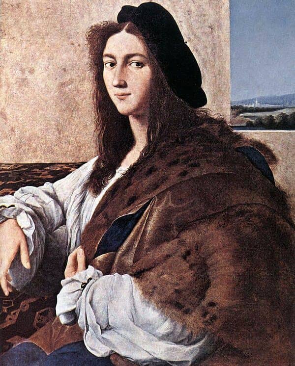 Portrait of a Young Man - by Raphael