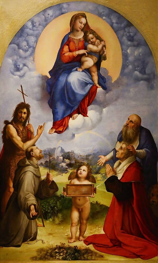 The Madonna di Foligno - by Raphael