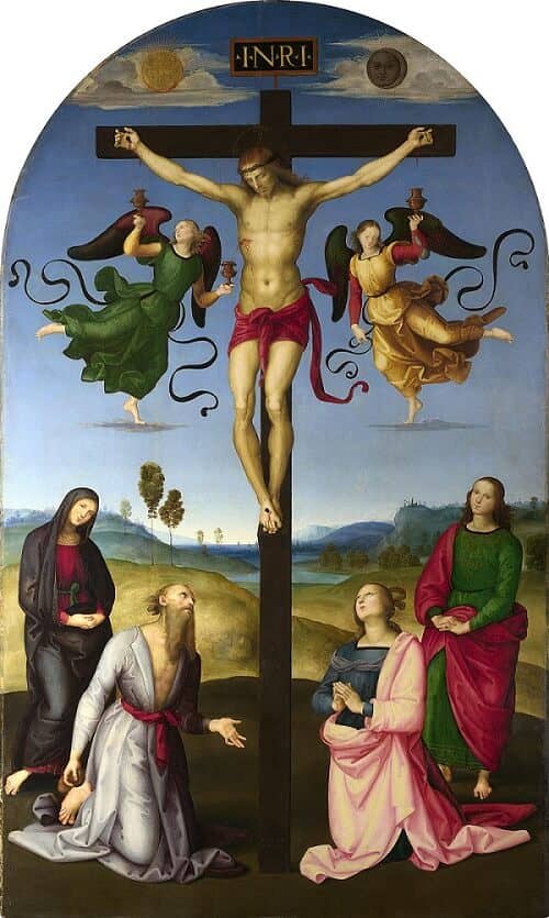Mond Crucifixion - by Raphael