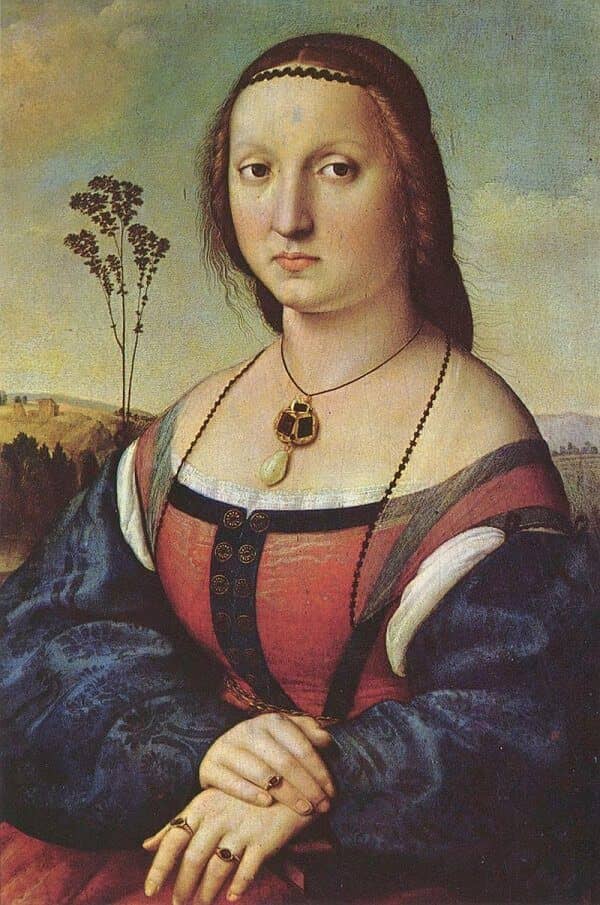 Portrait of Maddalena Doni - by Raphael