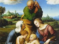 Canigiani Holy Family by Raphael