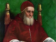 Portrait of Pope Julius II by Raphael