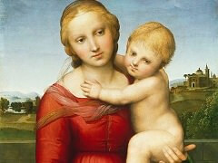 Small Cowper Madonna by Raphael
