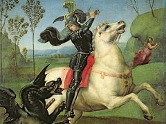 St. George by Raphael