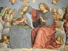 The Coronation of the Virgin by Raphael