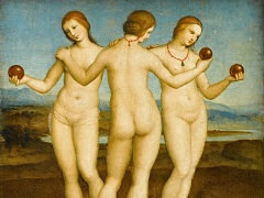 Three Graces by Raphael